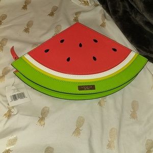 BNWT Authentic Kate Spade Watermelon Clutch